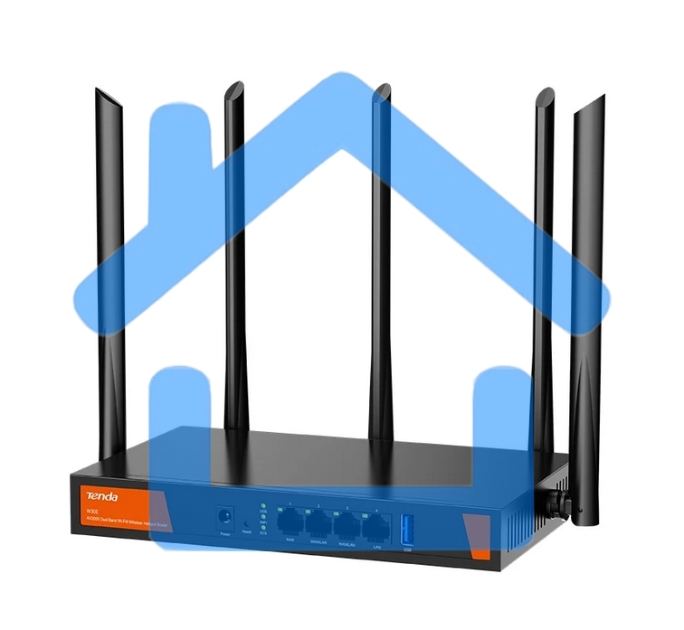 Маршрутизатор Wi-Fi TENDA 3000MBPS W30E