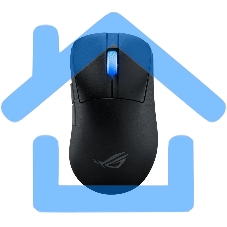 Мышь беспроводная/проводная ASUS ROG Keris II ACE черный, 42000 dpi, радиоканал, Bluetooth, USB, кнопки - 6