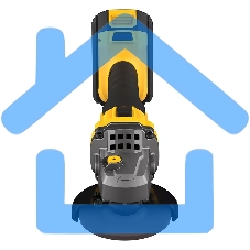 Углошлифовальная машина аккумуляторная Deli DC602, (2АКБ*4А·ч + ЗУ, 125мм)