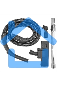 Пылесос DELTA DL-0854 черный/зеленый, 300/2400 Вт, уборка сухая, пылесборник контейнер, 4 л