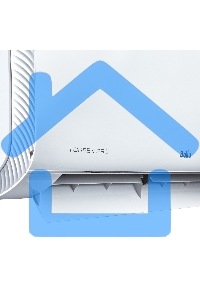 Блок внутренний сплит-системы Ballu iGreen Pro DC BSAGI/in-07HN8 инвертор, 7800 BTU, 23 м², 22.5 дБ, охлаждение, обогрев, осушение, белый