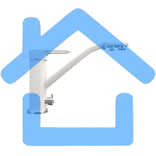 Кухонный смеситель Maunfeld MFQT-10W кремовый