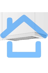 Вытяжка телескопическая Indesit INT 62HR WH белый, 60 см, 291 куб. м/ч, 63 дБ