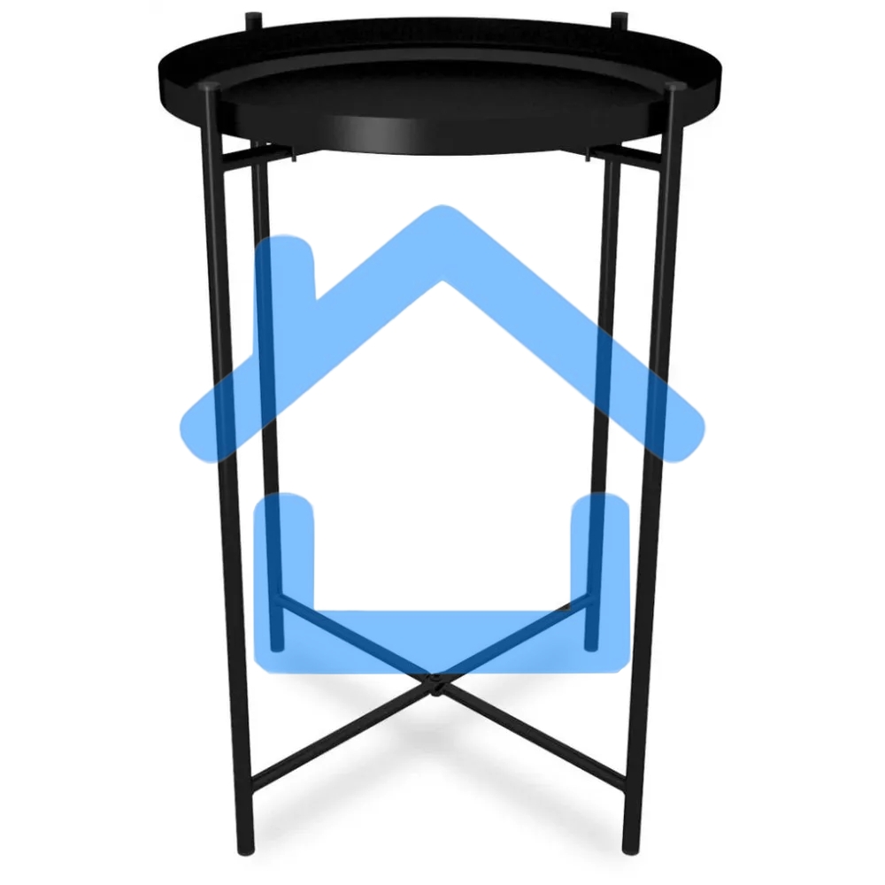 Столик журнальный SHEFFILTON SHT-CT8-1 металл черный муар (200184)