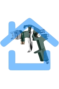 Пневматический краскопульт KRAFTOOL AirKraft, HVLP, с нижним бачком, 1,4мм 06520-1.4