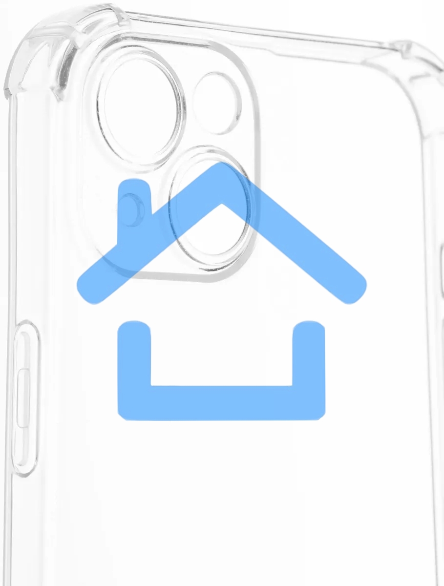 Чехол (клип-кейс) BoraSCO для Apple iPhone 15 Plus прозрачный