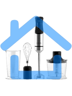 Блендер погружной Galaxy Line 2141 1500 Вт, черный