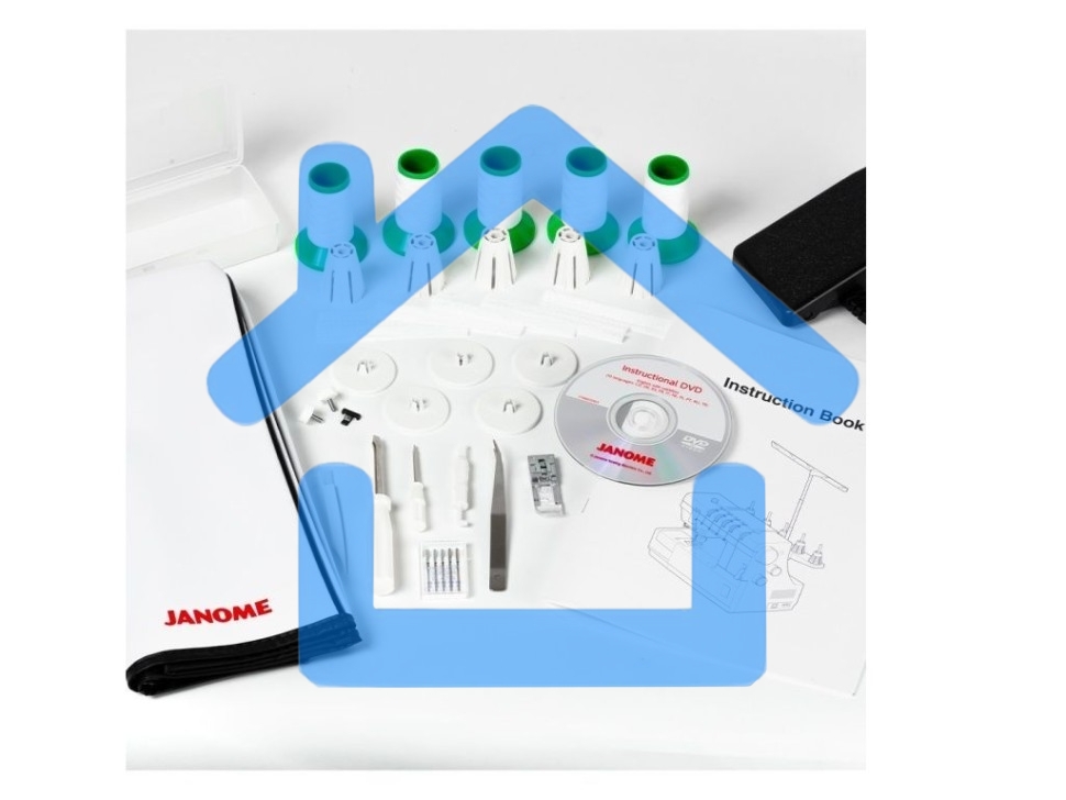 Распошивальная машина Janome CoverPro 3000P