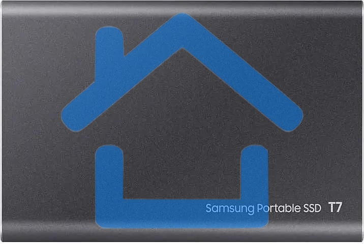 Твердотельный диск Samsung T7 Shield MU-PC2T0K серый титан, 4TB 3D NAND TLC, USB 3.2 Type-C R/W - 1050/1000 MB/s