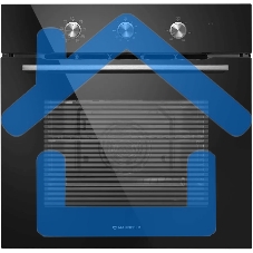 Шкаф духовой электрический Maunfeld MEOC708PB, встраиваемый