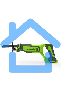 Пила сабельная аккумуляторная GreenWorks GPT-BLRS-1, 24V, без АКБ и ЗУ (1200607)