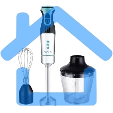Блендер ENERGY EN-139 1500Вт, погружной, 2 скорости, измельчитель, венчик