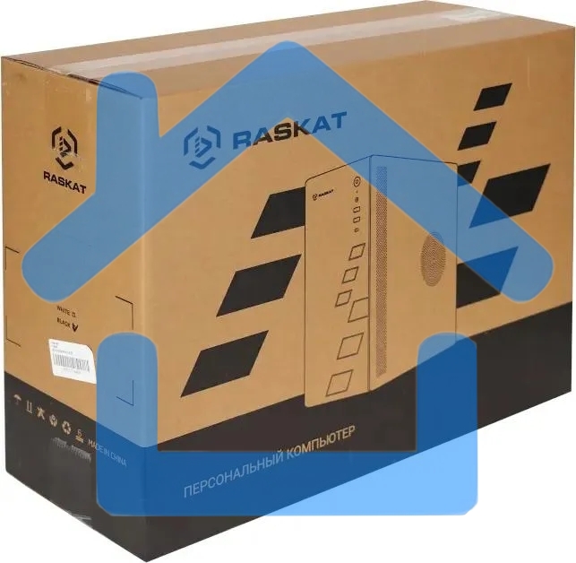 Компьютер Raskat Standart 300 (Intel Core i3 12100, RAM 8Gb, SSD 240Gb, no OS, kb+ms, черный)