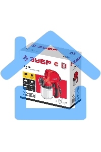 Электрический безвоздушный краскопульт ЗУБР 120 Вт ЗКПЭ-120