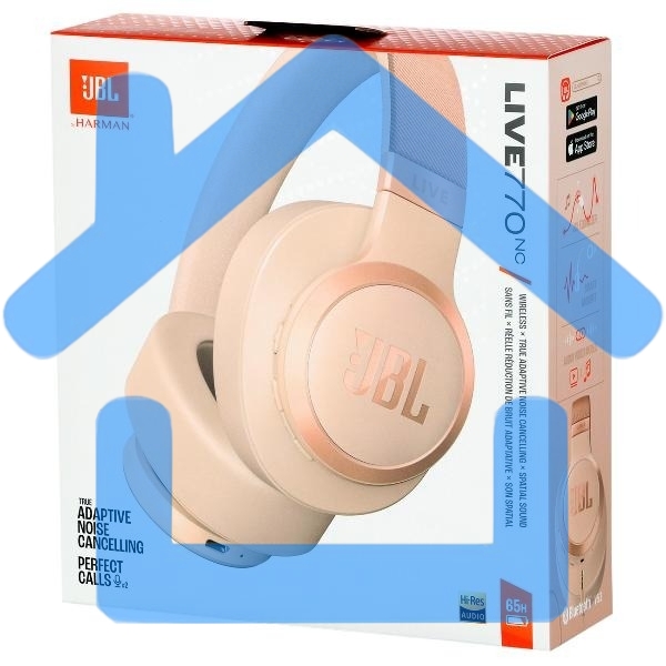 Наушники JBL LIVE 770 NC бежевый