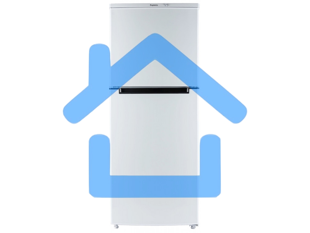 Холодильник Бирюса 553 белый двухкамерный 160/70л морозилка сверху, автоматическое оттаивание