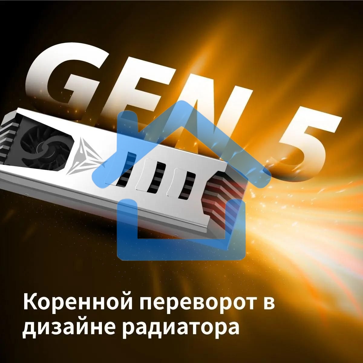 Накопитель SSD Patriot PV553, 4Tb, PCIe 5.0 x4, M.2 2280, NVMe, R/W 12400/11800, с активным охлаждением