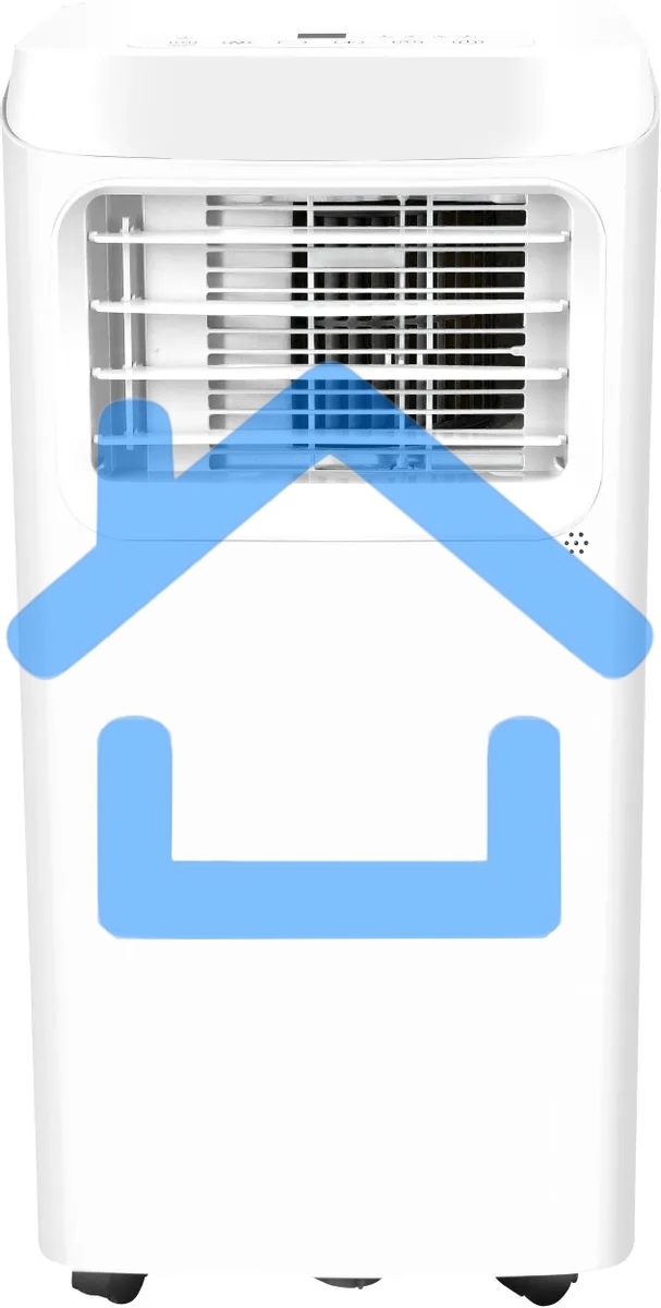 Кондиционер мобильный Hyundai HPAC-07-2 7000 BTU, 15 м², 64 дБ, охлаждение, осушение, белый