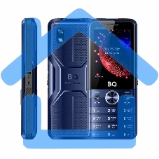 Мобильный телефон BQ 2842 Disco Boom синий/черный