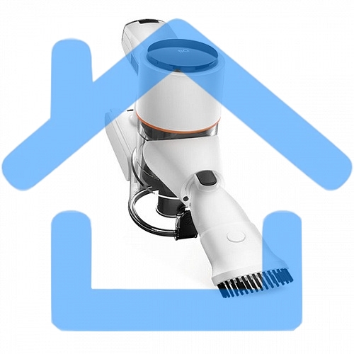 Пылесос вертикальный BQ VCA0103H белый/черный, 2 в 1 вертикальный и компактный / технология циклон, эффективный сбор пыли и простота экплуатации / Quiet performance, низкий уровень шума / до 30 мин непрерывной работы / для эффективной уборки удобный индик