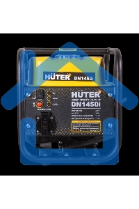 Электрогенератор бензиновый инверторный Huter DN1450i, 1.3 кВт, 96 дБ, 12.42 кг
