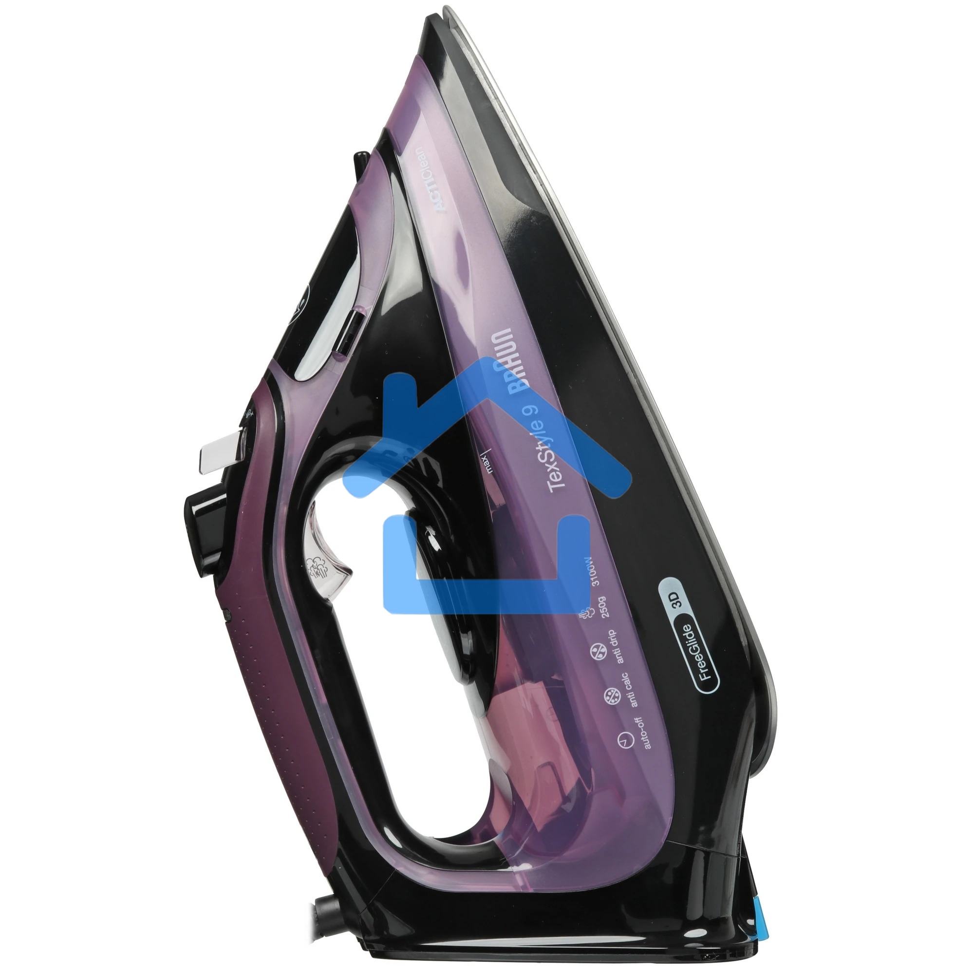Утюг Braun TexStyle 9 SI9661VI фиолетовый