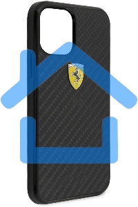 Чехол (клип-кейс) для Apple iPhone 12 mini Ferrari черный (FERCAHCP12SBK)