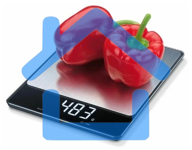 Кухонные весы Beurer KS34 XL макс.вес:15кг нержавеющая сталь