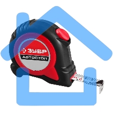 Рулетка с автостопом ЗУБР Автостоп 10м х 25мм