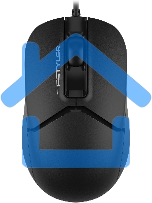 Мышь проводная A4Tech Fstyler FM12ST черный, 1200 dpi, USB, кнопки - 3