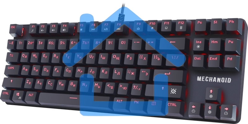 Клавиатура Defender MECHANICAL MECHANOID GK-581 RU BLK