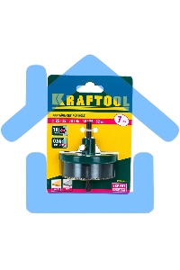 Пила сегментная наборная по дереву KRAFTOOL 7шт(25-62/18мм): 25-32-38-45-50-56-62х18 мм