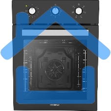 Духовой шкаф электрический Hyundai HEO 45311 BG черный