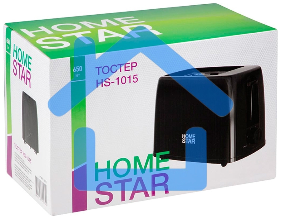 Тостер HOMESTAR HS-1015, : черный (106193)