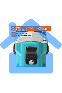 Дрель-шуруповерт Sturm CD3620, Аккумуляторная, 20В, 2 АКБ, Кейс