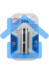 Фонарь светодиодный ЭРА UB-402 Джет 1,5Вт COB, алюм, 3xAAA в компл, 12 шт. промо-бокс