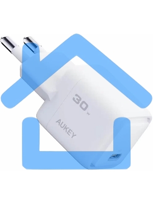 Сетевое зарядное устройство Aukey Comet Mini 30W белый