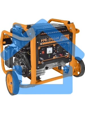 Электрогенератор бензиновый Carver PPG- 3900АM, 3 кВт, 95 дБ, 51 кг