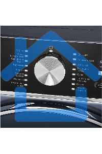 Стирально-сушильная машина Maunfeld MFWD14106SB03 темно-серебристый, загрузка фронтальная 10 кг, 1400 об/мин., класс: В