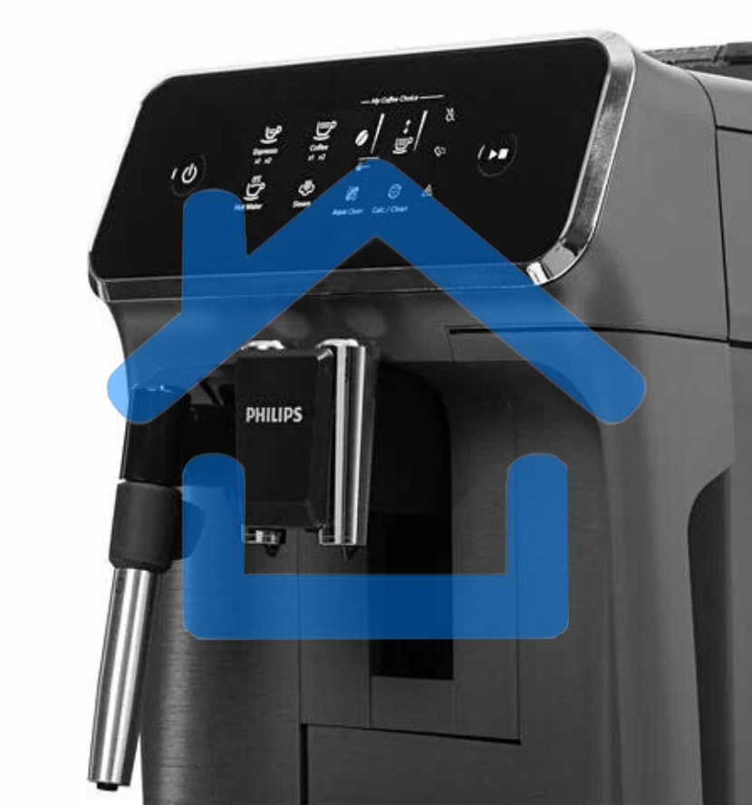 Кофемашина автоматическая Philips EP2224/10 черный, исп. кофе - молотый/зерновой, 1.8 л, 1500 Вт, 15 Бар.