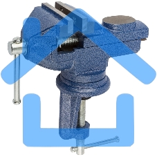 Тиски FIT 59506настольные, усиленные, поворотные 65 мм