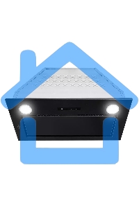 Вытяжка встраиваемая DeLonghi Cosetta 510 NB черная, 52.6 см, 1200 куб. м/ч, 63 дБ