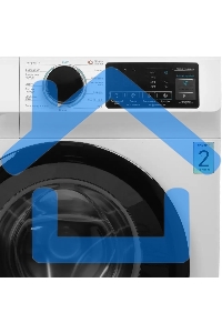 Стиральная машина Centek CT-1921 белый, загрузка фронтальная 7 кг, 1200 об/мин., класс: А+++