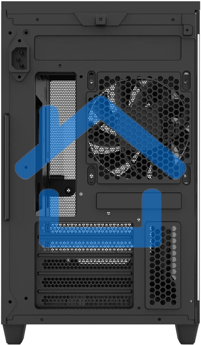 Компьютерный корпус Bloody BD-CC117F черный без БП mATX 5x120мм 1xUSB 2.0 1xUSB 3.0 audio bott PSU