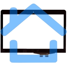 Сенсорное стекло (тачскрин) для Lenovo ThinkPad Edge E431 Touch, черное