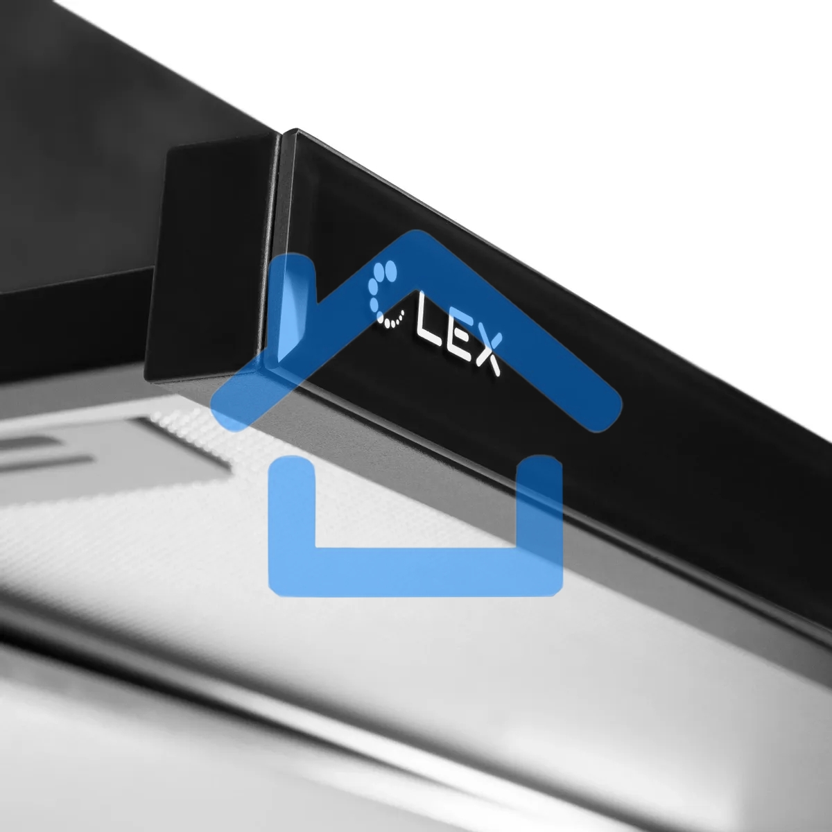 Вытяжка телескопическая LEX HONVER G 500 черная, 50 см, 600 куб. м/ч, 45 дБ