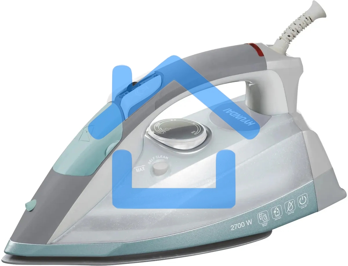Утюг Hyundai H-SIP2700 2700Вт белый/серый