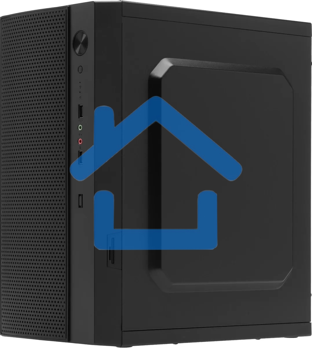 Компьютерный корпус Accord ENTRY ACC-242B черный без БП mATX 2xUSB 2.0 audio