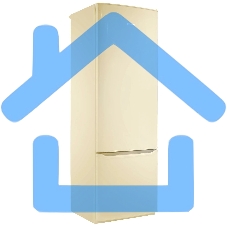 Холодильник Pozis RK-103 бежевый двухкамерный 239/57 л морозилка снизу