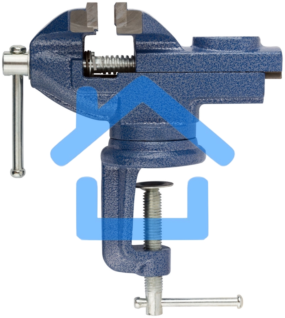 Тиски FIT 59506настольные, усиленные, поворотные 65 мм